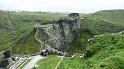 P1000885-  Ruines du chateau Arthur erige sur un roc - Tintagel